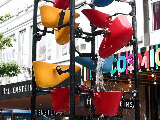 Bucket Fountain